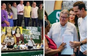 Medindo os termômetros, Cícero Lucena e Lucas Ribeiro cumprem agenda com o governador no Sertão