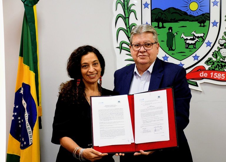 João Azevêdo renova parceria com o Unicef para fortalecer políticas públicas voltadas para crianças e adolescentes