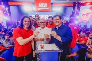 Na cerimônia de filiação ao MDB, Cícero celebra retorno ao partido onde escreveu capítulos decisivos da sua trajetória