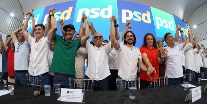 PSD reforça pré-candidatura de Cícero Lucena com oficialização do apoio de Pedro Cunha Lima e Romero Rodrigues