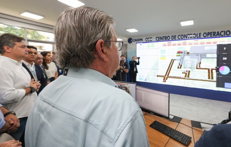 Governador entrega sistema de automação da Cagepa que proporciona melhorias no abastecimento da Grande João Pessoa