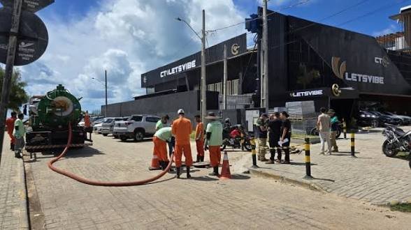 Academia Let’s Vibe é interditada por irregularidades no sistema de esgoto em João Pessoa