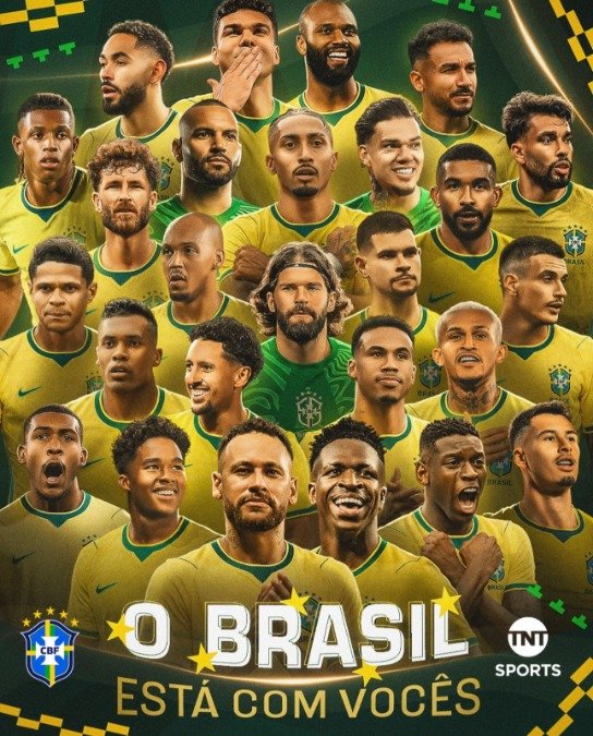Com dois  paraibanos e Neymar de volta, Ancelotti anuncia convocação da seleção brasileira para  a Copa do Mundo 2026