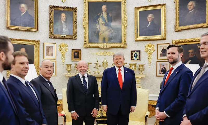 Lula demonstra otimismo e amplia espaço após encontro com Trump