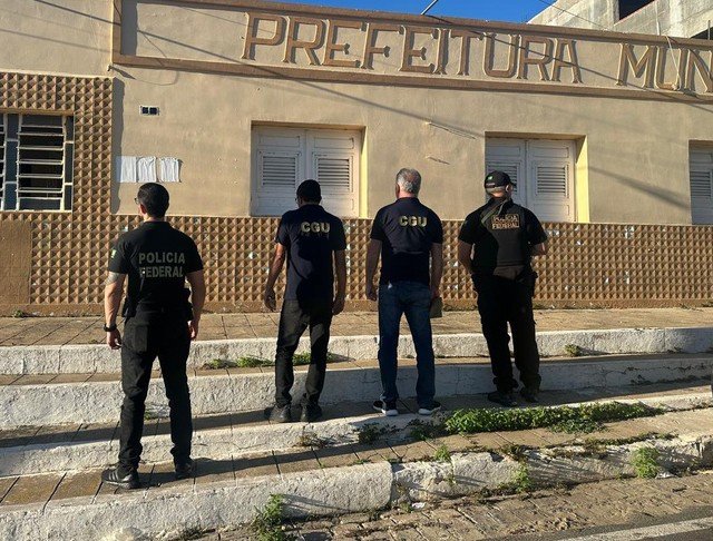 PF e CGU investigam crimes econômicos e contra Administração Pública em municípios do Sertão paraibano