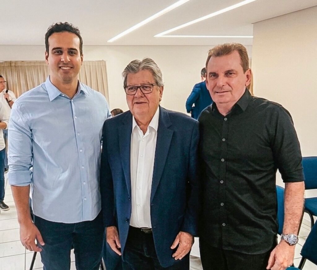 Encontro entre Chico Mendes, Lucas Ribeiro e João Azevêdo reforça unidade e alinhamento político na base do governo