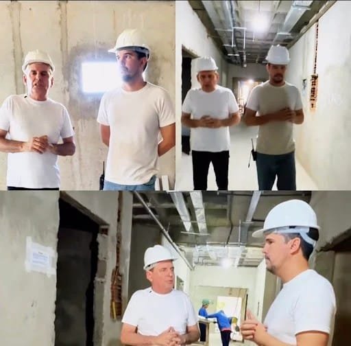 Deputado Chico Mendes destaca avanço das obras da maternidade do Hospital Regional de Cajazeiras