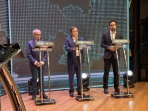 Debate coloca Lucas, Cícero e Efraim frente a frente e esquenta disputa pelo Governo da Paraíba