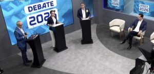 Debate da Rede Ita tem embates entre Lucas, Cícero e Efraim sobre saúde, segurança e gestão na Paraíba