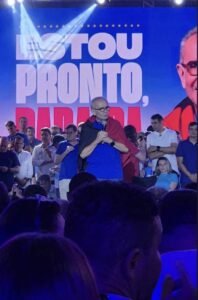 Cícero celebra aniversário durante convenção e aposta no discurso da experiência e disposição de luta na disputa pelo Governo da Paraíba