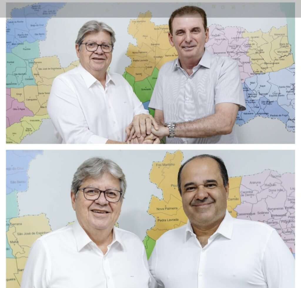João Azevêdo anuncia Chico Mendes e Roberto Franca como suplentes ao Senado