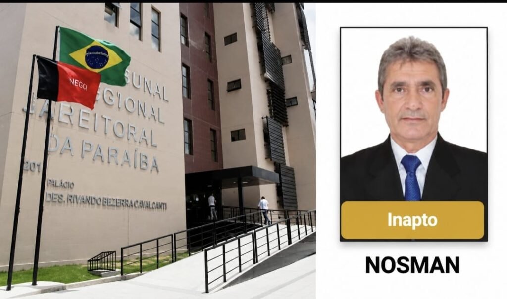 Primeiro indeferimento: TRE-PB barra registro de Nosman Paulo que buscava mandato de deputado estadual; ex-candidato justifica que já havia desistido da eleição