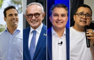 Quatro candidatos ao Governo da Paraíba já registraram candidaturas no TSE; prazo termina neste sábado