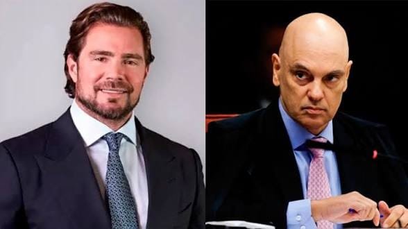 Antes de ser preso, Vorcaro consultou Moraes sobre deixar o país