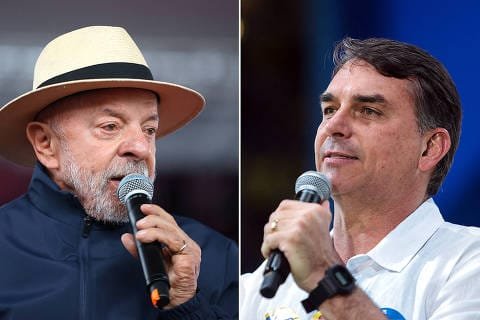 Datafolha na véspera da eleição: Lula tem 45% e Flávio Bolsonaro 42% dos votos válidos