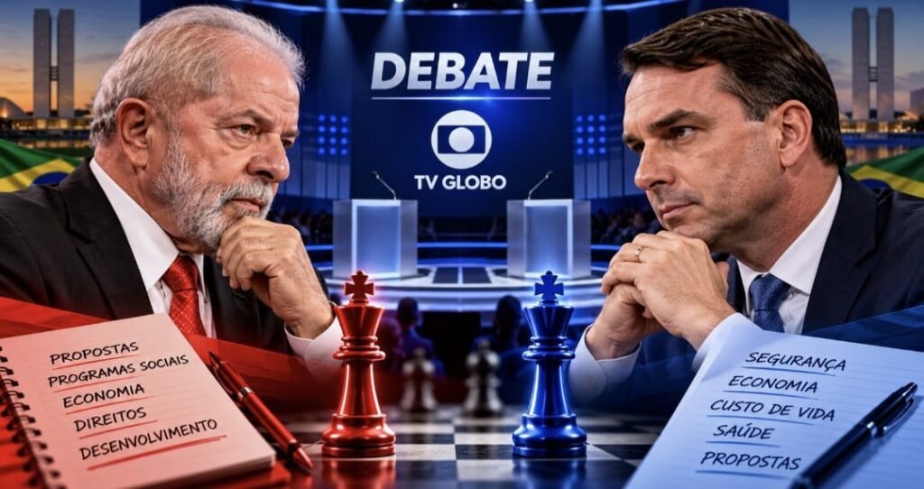 Lula e Flávio mudam estratégias para último debate na Globo e apostam em propostas para conquistar indecisos